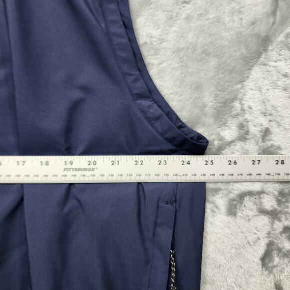 Cutter & Buck Vest Mens XL Blue CB WindTec Sleeveless V-Neck Pullover Softshell - Picture 8 of 10